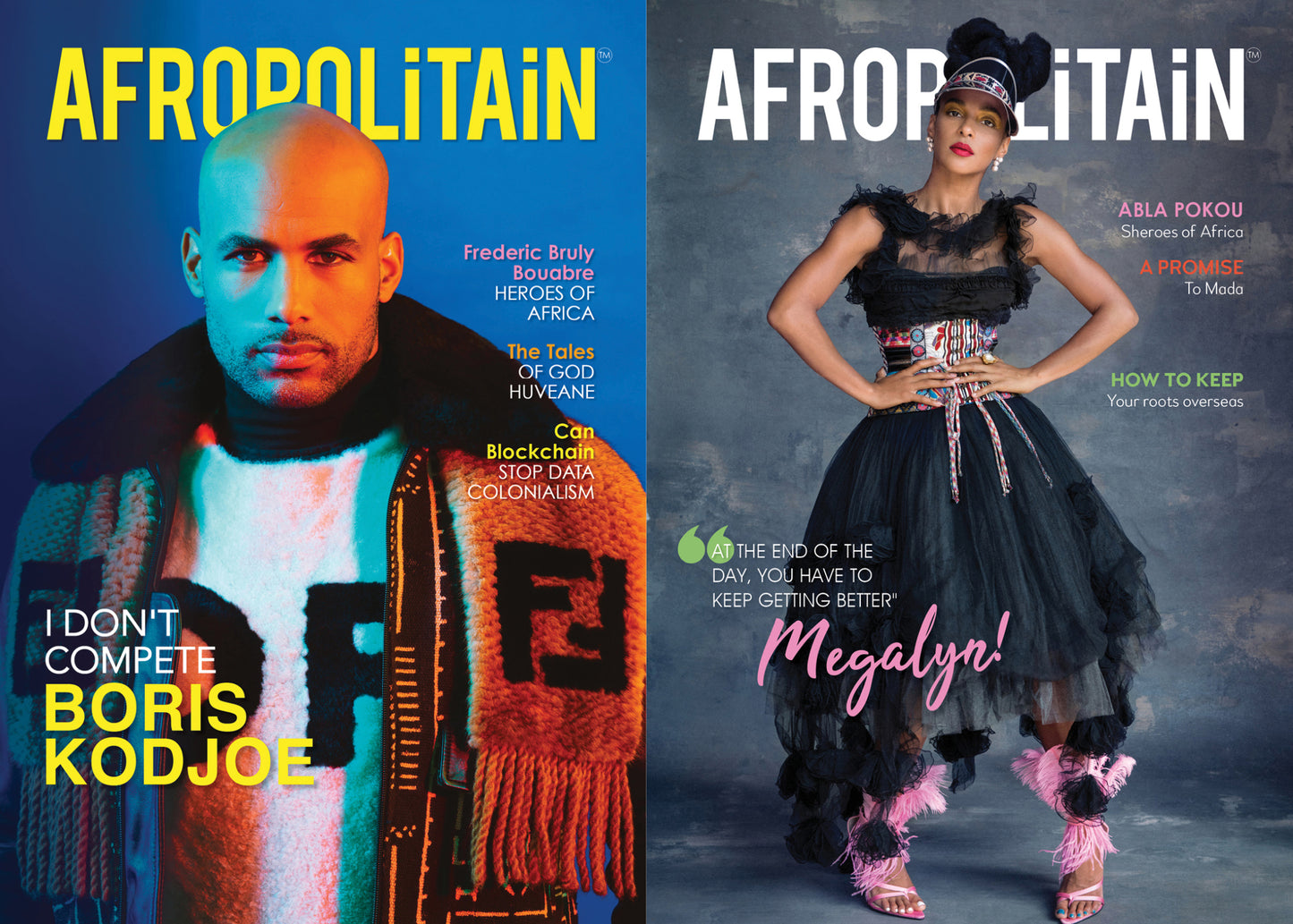 AFROPOLiTAiN Magazine - Issue 5 - Boris Kodjoe and Megalyn Echikunwoke